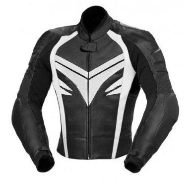 Mens motorbike leather skeleton style, inside warm cotton fleece lining.